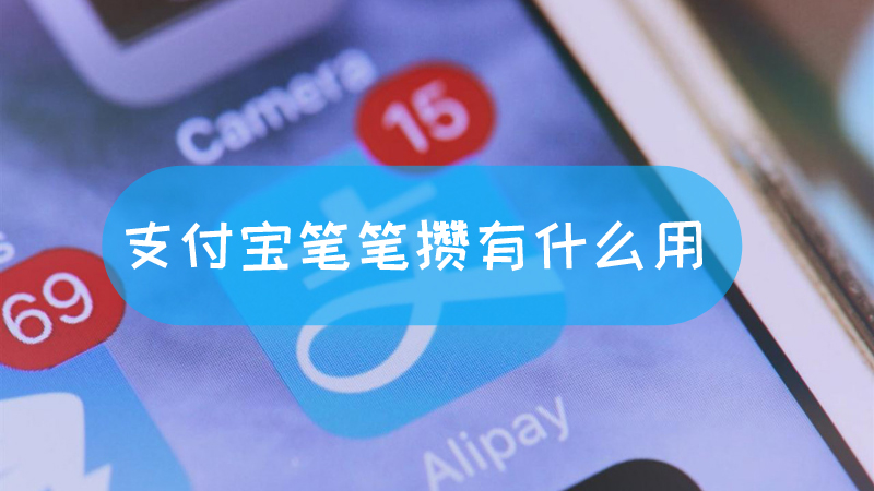 支付宝笔笔攒有什么用 支付宝笔笔攒有什么作用文章配图