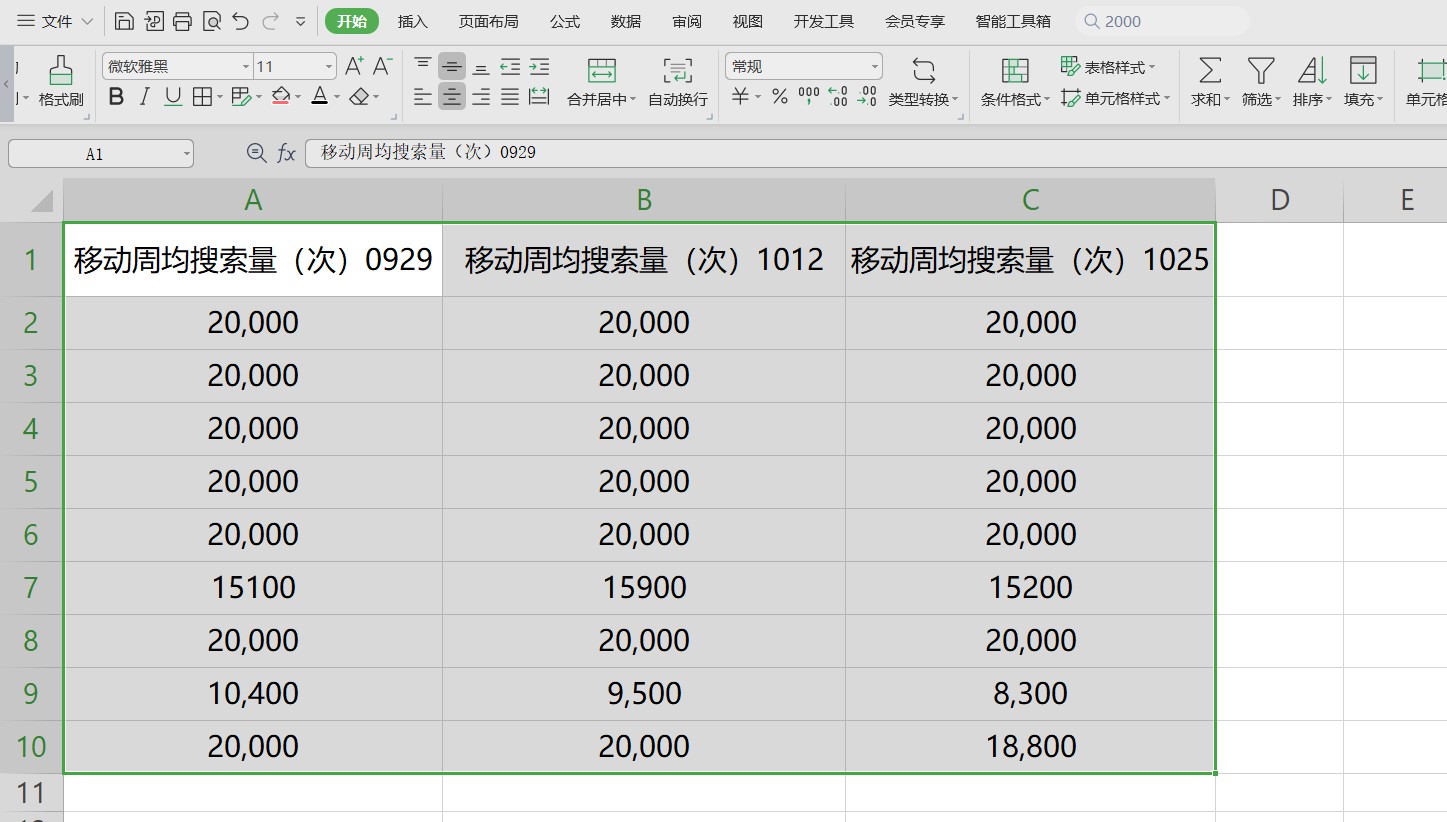 excel表格搜索功能在哪里